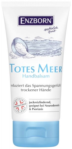 Enzborn Totes Meer Handbalsam 75ml, Pflegebalsam für trockene und e... von Enzborn
