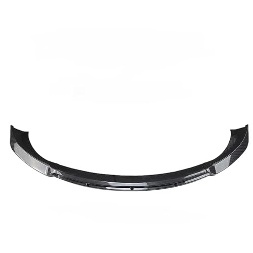 Auto Frontspoiler Für Tesla Für Modell 3 2017-2023 Stil Front Stoßstange Lip Abdeckung Splitter Canards Glanz Schwarz Body Kit Spoiler Deflektor Auto Frontlippe zubehör(Carbon Look) von Eofooq