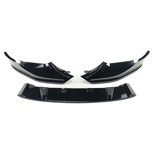 Eofooq Auto Frontspoiler Auto Frontspoilerlippe Für F90 Für M5 M5C 2018-2020 Seitensplitter Diffusorschutzverkleidung Frontschürze Surround Autoteile Auto Frontlippe zubehör(Glossy Black) von Eofooq