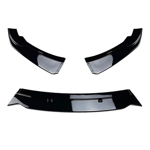 Eofooq Auto Frontspoiler Für 2er F22 F23 220i 218i 228i 225d 220d 218d 2014-2021 Frontspoilerlippe Glänzend Schwarz Oder Carbonfaser-Look Auto Frontlippe zubehör(Glossy Black) von Eofooq