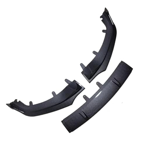 Eofooq Auto Frontspoiler Für 8 Series G14 G15 G16 840i 840d M850i ​​Sport 2021 2022 2023 Auto Frontschürze Lip Splitter Spoiler Körper Kits Tuning Auto Frontlippe zubehör(Carbon Fiber) von Eofooq