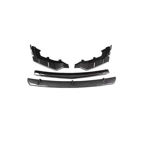 Eofooq Auto Frontspoiler Für Trumpchi Für GAC GS8 2023-2024 Carbon Trim Auto Front Schaufel Front Lip Front Stoßstange Schutz Anti Hit Garnish Zubehör Auto Frontlippe zubehör(Carbon 1 Hybrid) von Eofooq