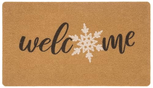 Eohak Winter-Welcome-Fußmatte für den Außenbereich, rutschfeste Kiefernbäume, Haustürmatte, saisonale Fußmatte für Veranda, Bauernhaus, 43,2 x 73,2 cm Eohak Winter-Welcome-Fußmatte für den Außenbereich, rutschfeste Kiefernbäume, Haustürmatte, saisonale Fußmatte für Veranda, Bauernhaus, 43,2 x 73,2 cm von Eohak