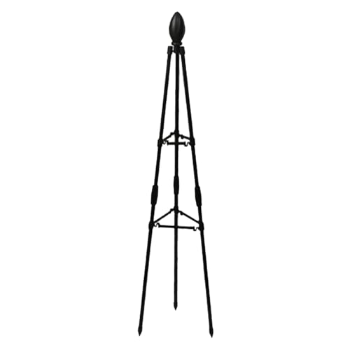 Eoixuqba 1 Stück Garten Obelisk Metall Hoch - 160 cm Pflanze Rankhilfe, Kletterhilfe Pflanzen Garten, Rankgitter Obelisk Rankhilfe Fuer Pflanzen Metall, Gartenobelisken, Für Blume Vegetable Eoixuqba 1 Stück Garten Obelisk Metall Hoch - 160 cm Pflanze Rankhilfe, Kletterhilfe Pflanzen Garten, Rankgitter Obelisk Rankhilfe Fuer Pflanzen Metall, Gartenobelisken, Für Blume Vegetable von Eoixuqba