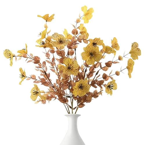 Eoixuqba Getrocknete - Trockenarrangement - Realistische KunstDeko für Haustür Garten Balkon Hochzeit Fotografie Eoixuqba Getrocknete - Trockenarrangement - Realistische KunstDeko für Haustür Garten Balkon Hochzeit Fotografie von Eoixuqba