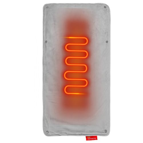 Eoixuqba Heizunterlage Für Haustiere | Hundekatze Heizmatte | Wiederaufladbare 58x28cm wasserdichte Matte Für Welpen | Haustiere Innenkatzen Kleine Hunde Frauen Männer Kälte Jahreszeit Zuhause von Eoixuqba