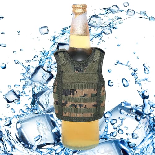 Eoixuqba Mini Taktische Weste | Weste Jagd Flaschengetränk mit verstellbaren Schultergurten,Verschleißfeste taktische aus Stoff für Weihnachtsgeschenk, Valentinstagsgeschenk oder Eoixuqba Mini Taktische Weste | Weste Jagd Flaschengetränk mit verstellbaren Schultergurten,Verschleißfeste taktische aus Stoff für Weihnachtsgeschenk, Valentinstagsgeschenk oder von Eoixuqba