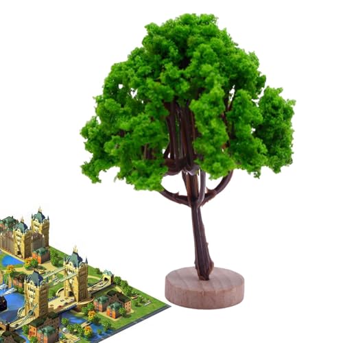 Eoixuqba Modell Miniaturbaum,Gefälschter Baum für Heimwerker - Gebäudemodell, grüne Landschaftslandschaft, Modelleisenbahn-Architektur-Landschaftsbaum Eoixuqba Modell Miniaturbaum,Gefälschter Baum für Heimwerker - Gebäudemodell, grüne Landschaftslandschaft, Modelleisenbahn-Architektur-Landschaftsbaum von Eoixuqba