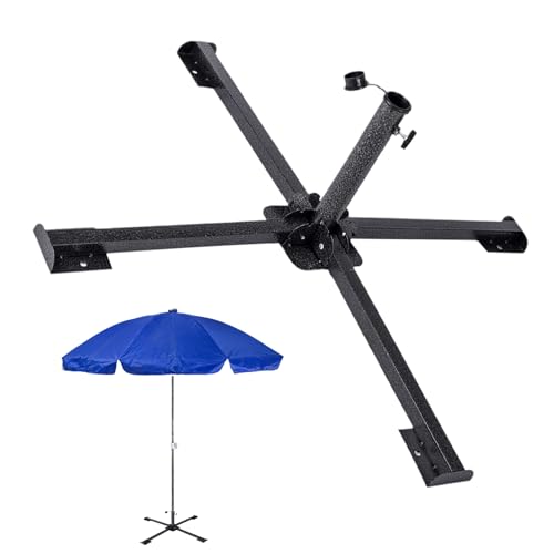 Eoixuqba Outdoor Schirmbasis, Metall Ständer Für Terrassenschirm, Großer Ständer Für Schirm Für Terrasse Garten Und Strandbereich von Eoixuqba