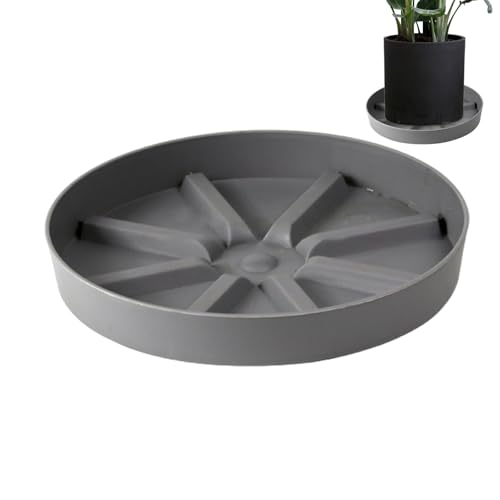 Eoixuqba Pflanzenuntersetzer-Abtropfschalen, Pflanzenschalen für Töpfe,Stabile Pflanzentropfschalen - Entwässerungsdesign, stabiles Pflanzenbehälter-Zubehör, Untertassen für Garten- und von Eoixuqba