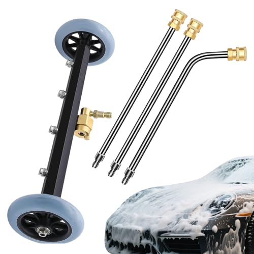 Eoixuqba Unterbodenreiniger | 40Zentimeter Hochdruckreiniger Zubehör - Leistungsstarker Sprüher für Fahrzeug Außenbereich Werkstatt LKW Reinigung Waschen - Auto Waschen und Pflege Eoixuqba Unterbodenreiniger | 40Zentimeter Hochdruckreiniger Zubehör - Leistungsstarker Sprüher für Fahrzeug Außenbereich Werkstatt LKW Reinigung Waschen - Auto Waschen und Pflege von Eoixuqba