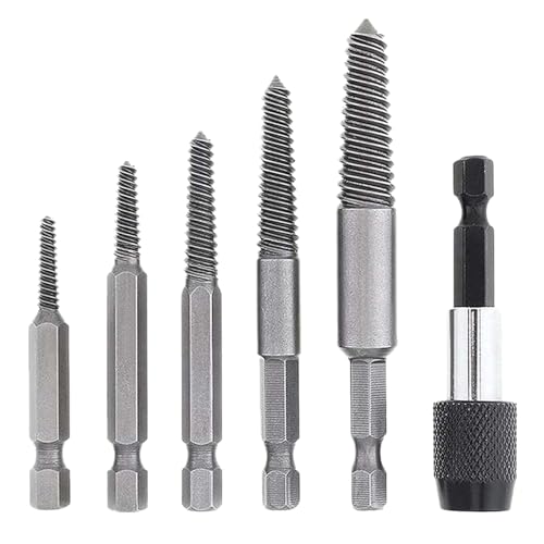 Eoixuqba Werkzeug zum Entfernen von abisolierten Schrauben, einfaches Entfernen von Muttern, komplettes Set für Hausbesitzer, Amateure, , Mechaniker, Hobbyisten von Eoixuqba