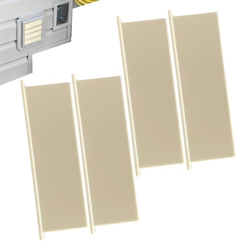 Eojpdji Außen Trocknerabluftabdeckung,4 Stück Außenluftabdeckung für Trockner mit Luftstrom,Gitter mit Klappen als Schutz gegen Vögel und Feuerfunken für Dach Wand Garage Küche Waschkeller | Für von Eojpdji