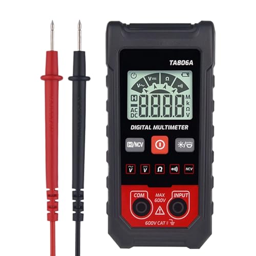Eojpdji Digitales Multimeter - Ohm Volt Ampere Meter | Autobatterie Tester für Elektrische Anwendungen - Für Stromkreis Steckdose Kfz Werkstatt Industrielle Elektrische Anwendungen Eojpdji Digitales Multimeter - Ohm Volt Ampere Meter | Autobatterie Tester für Elektrische Anwendungen - Für Stromkreis Steckdose Kfz Werkstatt Industrielle Elektrische Anwendungen von Eojpdji