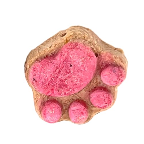 Eojpdji Katzenleckerlis - Gefriergetrocknete Katzensnacks in Pfotenform | Zahnreinigungs Ergänzung Kausnacks Für Große Kleine Katzen Belohnungspflege Bindungszeit Gewichtsmanagement von Eojpdji