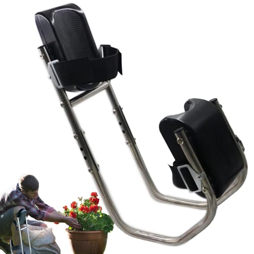 Eojpdji Knie Sitz,Kniestütze Für Bodenarbeiten - Abnehmbarer Kniehocker mit verstellbaren Gurten zur Knöchelunterstützung und Knieschutz für Gartenarbeit Jäten und Säen von Eojpdji