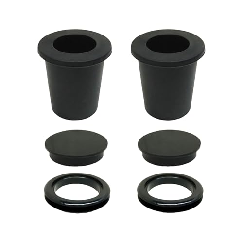 Eojpdji Patio Marktschirm Lochring,6 Stücke Tisch Marktschirm Einsatzring - Passt Für 5-6.4 cm Tischloch Sonnenschirm Adapter Für Marktschirme Outdoor Café Picknick Terrasse von Eojpdji