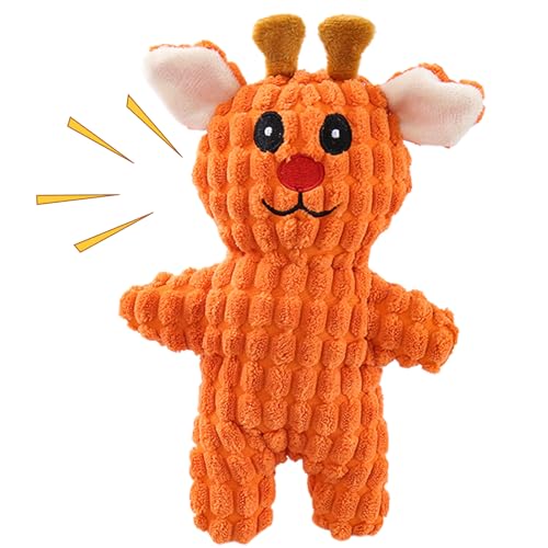 Eojpdji Plüsch Quietsch Hundespielzeug - Niedliches Plüschspielzeug Mit Quietscher - Bereicherndes Kauspielzeug zur Unterhaltung und Belohnung | Outdoor Spiel Aggressives Langeweile Linderung Eojpdji Plüsch Quietsch Hundespielzeug - Niedliches Plüschspielzeug Mit Quietscher - Bereicherndes Kauspielzeug zur Unterhaltung und Belohnung | Outdoor Spiel Aggressives Langeweile Linderung von Eojpdji