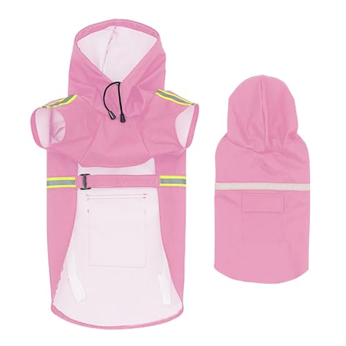 Eojpdji Regenponcho für Hunde, Regenjacke für Hunde | Wasserdichter und winddichter Haustier-Regenmantel | Wasserdichter und winddichter, Verstellbarer Regenmantel für Haustiere mit Kapuze, Eojpdji Regenponcho für Hunde, Regenjacke für Hunde | Wasserdichter und winddichter Haustier-Regenmantel | Wasserdichter und winddichter, Verstellbarer Regenmantel für Haustiere mit Kapuze, von Eojpdji