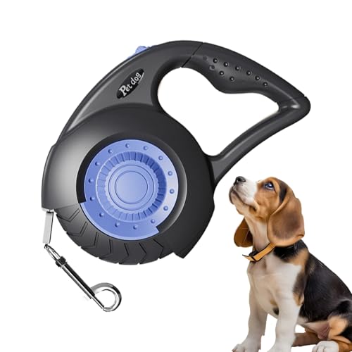 Eojpdji Retraktile Hundeleine Für Draußen - 5 M Haustier Führungsband | Mittelgroße Große Rassen Führleine mit Bremse für Laufen Draußen Garten Camping Wandern, Garten Camping Spazieren Eojpdji Retraktile Hundeleine Für Draußen - 5 M Haustier Führungsband | Mittelgroße Große Rassen Führleine mit Bremse für Laufen Draußen Garten Camping Wandern, Garten Camping Spazieren von Eojpdji