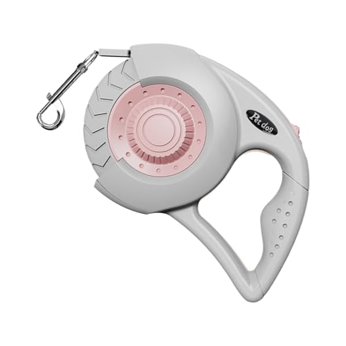 Eojpdji Retraktile Hundeleine Für Draußen | 5 Meter Leine Für Nachtspaziergänge,Hunde Führungsband Mit Bremse Für Große Und Mittlere Rassen Training | Draußen Garten Camping Spazieren von Eojpdji