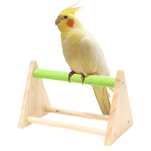 Eojpdji Vogelkäfig Sitzstange | Holz Vogel Trainingszubehör - Dreieckiger Übungsplatz Als Sitz- Und Spieldekoration Für Innen- Und Außenkäfige Eojpdji Vogelkäfig Sitzstange | Holz Vogel Trainingszubehör - Dreieckiger Übungsplatz Als Sitz- Und Spieldekoration Für Innen- Und Außenkäfige von Eojpdji