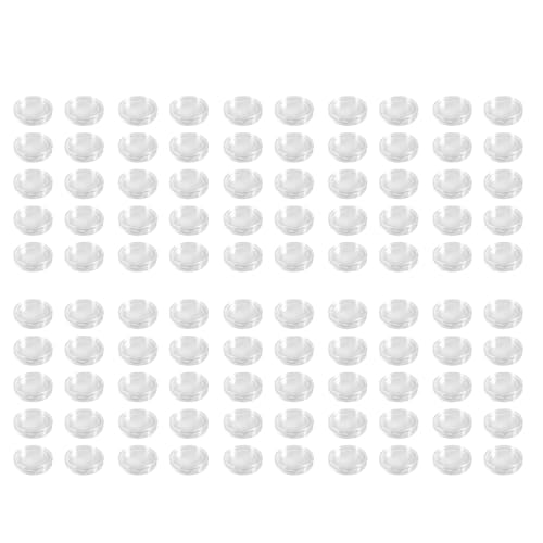 Eoslcusmvl 100 STK Kleine Runde Transparente Kunststoff-Muenzkapseln Box 22mm Eoslcusmvl 100 STK Kleine Runde Transparente Kunststoff-Muenzkapseln Box 22mm von Eoslcusmvl