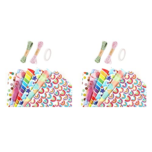 Eoslcusmvl 2X Regenbogen Geburtstags Geschenk Papier,Kinder Geschenk Recycelbar Geburtstag Frauen MäDchen,für Alle Geschenk Papier Dekoration Anlässe Eoslcusmvl 2X Regenbogen Geburtstags Geschenk Papier,Kinder Geschenk Recycelbar Geburtstag Frauen MäDchen,für Alle Geschenk Papier Dekoration Anlässe von Eoslcusmvl