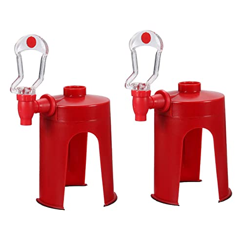 Eoslcusmvl 2X Soda Dispenser Dispenser Drink Wasserspender Sprite, Rot von Eoslcusmvl
