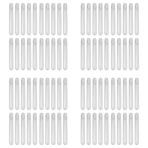 Eoslcusmvl 400 Stücke 12X 100mm Transparentes Labor Reagenz Glas Reagenz Glas Fläschchen mit Push Caps Schul Labor Zubehör von Eoslcusmvl