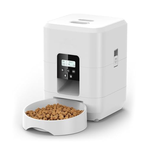 Eoslcusmvl Automatischer Katzenfutterautomat 2L Automatische Futterautomaten für Katzen und Hunde Futterautomat für Trockenfutter Zeitgesteuerter Katzenfutterautomat EU-Stecker-A Eoslcusmvl Automatischer Katzenfutterautomat 2L Automatische Futterautomaten für Katzen und Hunde Futterautomat für Trockenfutter Zeitgesteuerter Katzenfutterautomat EU-Stecker-A von Eoslcusmvl