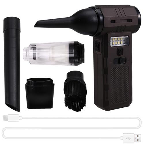 Eouayoree Handheld -Turbodüsenlüfter mit Leichter 130000 U/Min Unendlich Einstellbarer Geschwindigkeitsstaubsaugerluftstaubgebläse Bürstenloser Motor von Eouayoree