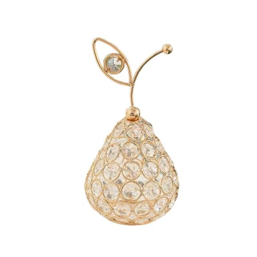 Eouayoree Kristall-Obst-Ornamente, Glitzernde Strass-Form, Miniaturen, Schneebirne, Kunsthandwerk, Heimdekoration, Fotografie-Requisiten C Eouayoree Kristall-Obst-Ornamente, Glitzernde Strass-Form, Miniaturen, Schneebirne, Kunsthandwerk, Heimdekoration, Fotografie-Requisiten C von Eouayoree