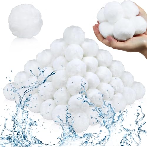 Eozfly Filterbälle Pool für Sandfilteranlagen, 700g Filterballs Ersatz 27KG Filtersand und Quarzsand, Wiederverwendbar Filterkugeln Pool Zubehör für Filterpumpe Aquarium Eozfly Filterbälle Pool für Sandfilteranlagen, 700g Filterballs Ersatz 27KG Filtersand und Quarzsand, Wiederverwendbar Filterkugeln Pool Zubehör für Filterpumpe Aquarium von Eozfly