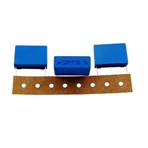 5x MKP-Kondensator radial 0,68µF 630V DC ; RM27,5 ; B32654A6684J189 ; 680nF von Epcos