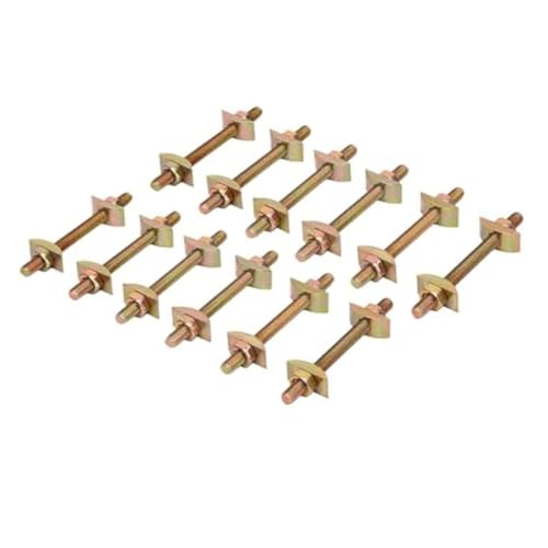 Epdpekc 12Set Arbeitsplattenverbinder, MöBelbefestigungsverbinder, Tischplattenbefestigungen, Arbeitsplatten-Flip-Joint-Verbindungsset von Epdpekc