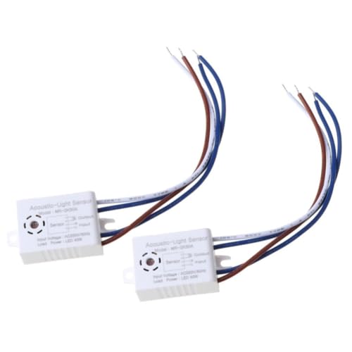 Epdpekc 2 MR-SK50A Smart Switch- für Heimwerker, 220 V, Detektor, Ton, Sprachsensor, Intelligenter Automatischer EIN-/Aus-Lichtschalter von Epdpekc