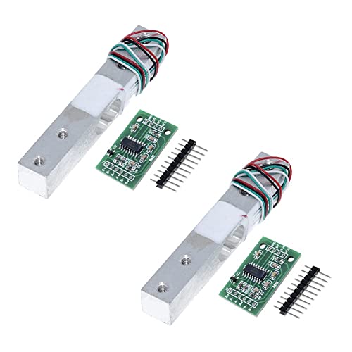 Epdpekc 2 SäTze Digitaler WäGezellen-Gewichtssensor, Elektronische KüChenwaage + HX711-WäGe-AD- (10 Kg) von Epdpekc