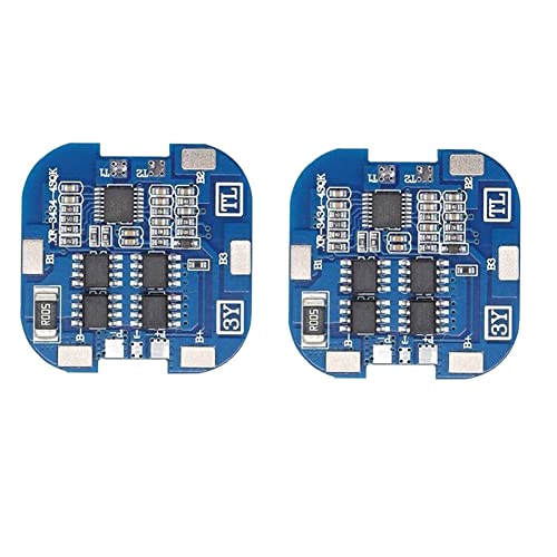 Epdpekc 2 Stück 4S 10A 14,8 V 18650 Lithium-Batterie-Schutzplatine Li-Ion-Lithium-Batterie-Ladeplatine Epdpekc 2 Stück 4S 10A 14,8 V 18650 Lithium-Batterie-Schutzplatine Li-Ion-Lithium-Batterie-Ladeplatine von Epdpekc