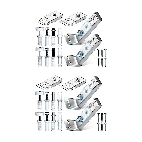Epdpekc 4-Teiliges Falttür-Hardware-Reparaturset, Set, Falttaschentür-Teileset von Epdpekc