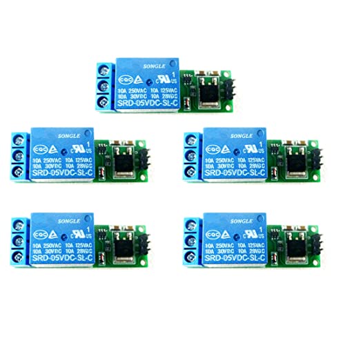 Epdpekc 5 StüCk 6-24 V Flip-Flop-Latch-Relais Bistabiles Selbstsicherndes Low-Pulse-Trigger- Epdpekc 5 StüCk 6-24 V Flip-Flop-Latch-Relais Bistabiles Selbstsicherndes Low-Pulse-Trigger- von Epdpekc