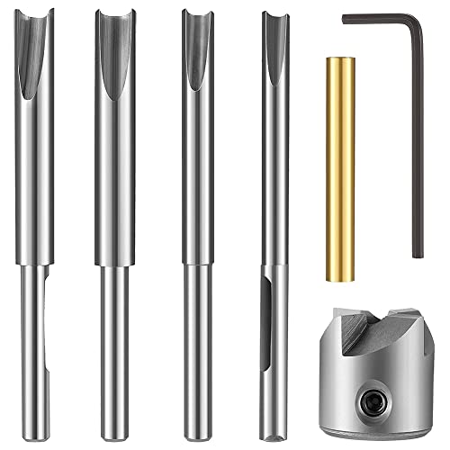 Epdpekc 7-Teiliges Stift Fass Trimmer Kit Stift Fass TrimmEN System Trimmer Set, Kopf HüLsen Adapter Sechskant SchlüSsel von Epdpekc