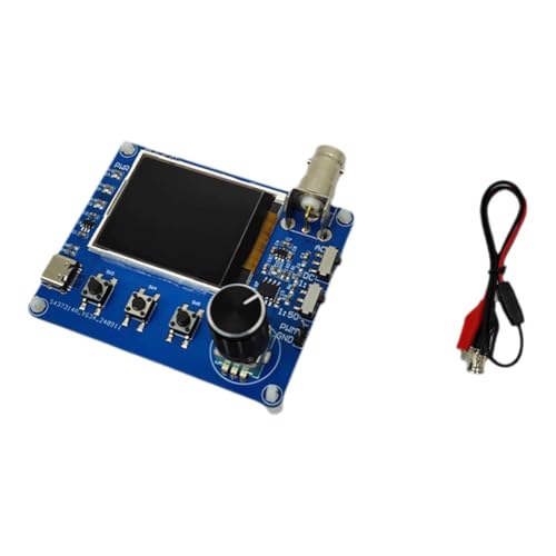 Epdpekc Einfaches Mini-Oszilloskop mit 1,8-TFT-Farbdisplay, Wellenformmessung, Frequenzmesser, Rechteckwellenausgang von Epdpekc