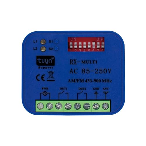 Epdpekc Garagentor-Türöffner Tuya App Fernbedienung Empfänger Controller Smart ein Aus Schalter WIFI AC 85-250V Epdpekc Garagentor-Türöffner Tuya App Fernbedienung Empfänger Controller Smart ein Aus Schalter WIFI AC 85-250V von Epdpekc