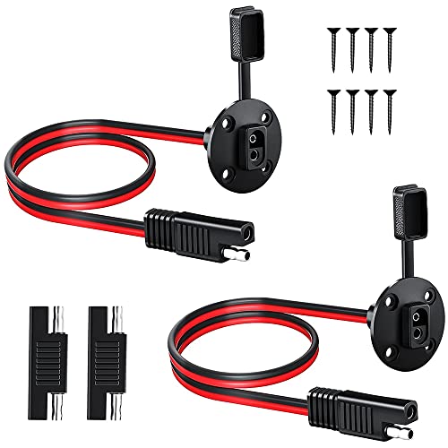 Epdpekc SAE Power Steckdose Seiten Wand Anschluss 10AWG Solar Panel Unterputz Anschluss Stecker Kabel für Solar Generator Batterie LadegeräT Epdpekc SAE Power Steckdose Seiten Wand Anschluss 10AWG Solar Panel Unterputz Anschluss Stecker Kabel für Solar Generator Batterie LadegeräT von Epdpekc