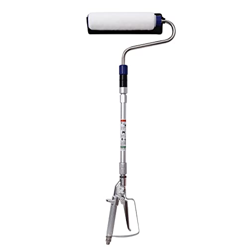 Epdpekc Silberfarbenes Airless-Farbroller-Power-Sprühgerät mit 30 cm Breiter Verlängerungsstange, Geeignet für Sprühgerät Epdpekc Silberfarbenes Airless-Farbroller-Power-Sprühgerät mit 30 cm Breiter Verlängerungsstange, Geeignet für Sprühgerät von Epdpekc