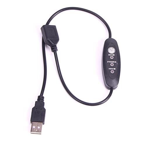 Epdpekc USB 5V-12V Temperaturregler Heizungsthermostat 3-Fach Einstellbar 24W von Epdpekc