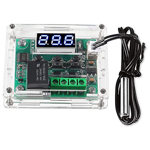 Epdpekc W1209 DC 12 V Digitale Temperaturreglerplatine -50-110°C Elektronischer Temperaturregler (1-Packung) von Epdpekc