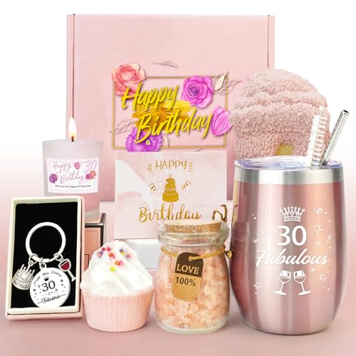 Epessa 30 Geburtstag Frauen, Geschenke für Frauen, Beste Freundin Geschenkset, Geschenk zum 30 Geburtstag Frau für Mama Schwester Ehefrau Tante von Epessa