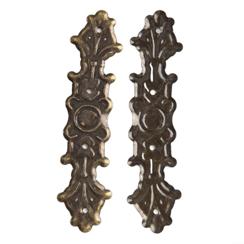 10 x Eckenschutz aus Zinklegierung im Vintage-Stil, verbessert das Aussehen der Holzkiste 10 x Eckenschutz aus Zinklegierung im Vintage-Stil, verbessert das Aussehen der Holzkiste von EpheyFIF